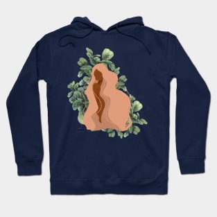 Plant lady abstract illustration 1 Hoodie